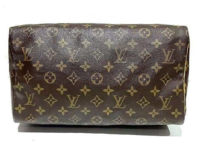 Sac à main Louis Vuitton Speedy 30 Monogram M41526 Marron - vue 3