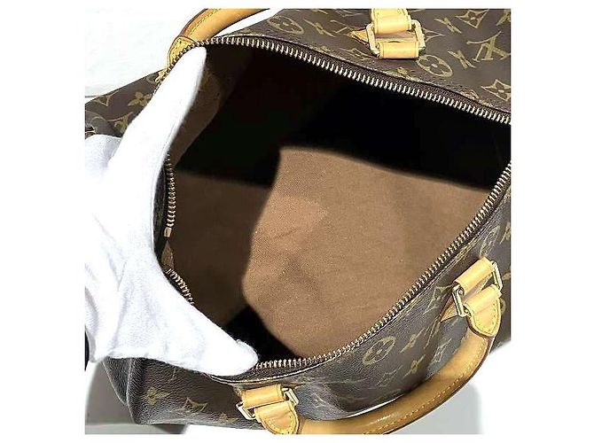 Sac à main Louis Vuitton Speedy 30 Monogram M41526 Marron - vue 6