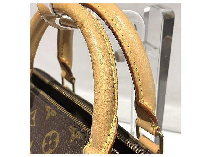 Sac à main Louis Vuitton Speedy 30 Monogram M41526 Marron - vue 9