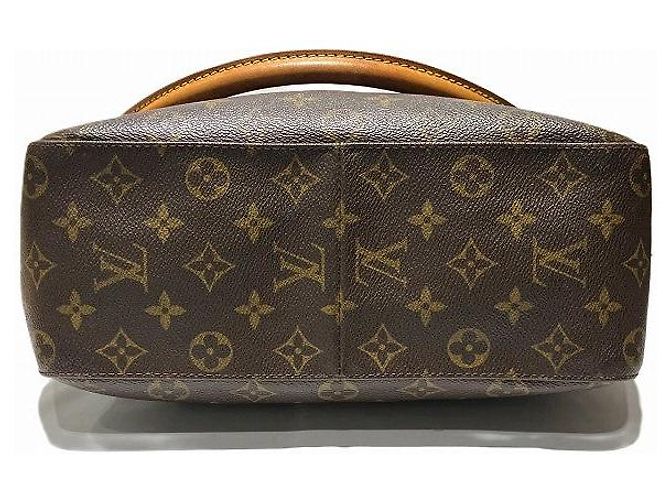 Sac à main Louis Vuitton Looping GM M51145 Marron - vue 3