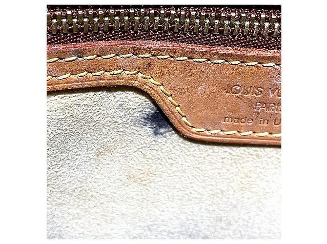 Sac à main Louis Vuitton Looping GM M51145 Marron - vue 8