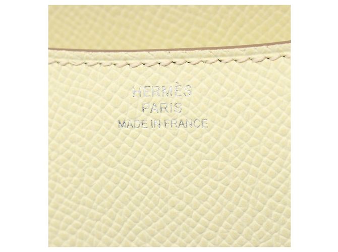 Hermès Constance 3 Mini Leder Schultertasche Gelb - Ansicht 4