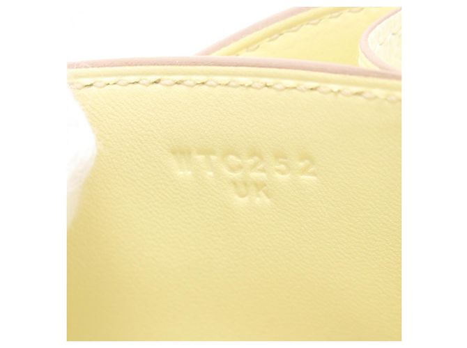 Hermès Constance 3 Mini Leder Schultertasche Gelb - Ansicht 5