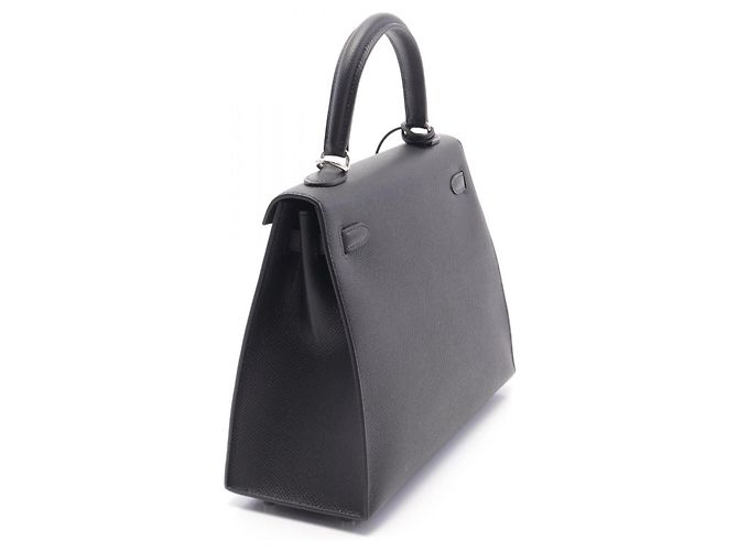 Hermès Borsa Hermes Kelly 25 Nera Nero - vista 2