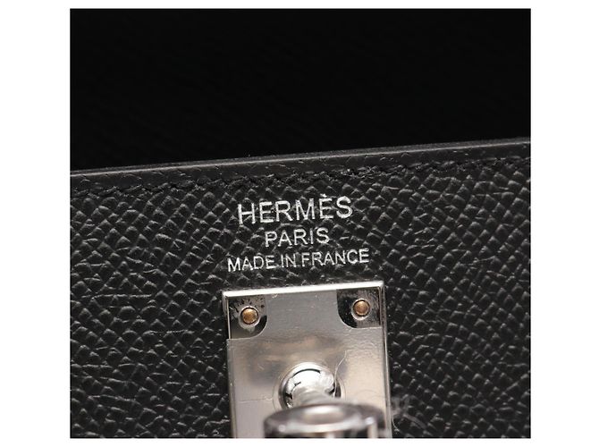 Hermès Borsa Hermes Kelly 25 Nera Nero - vista 4
