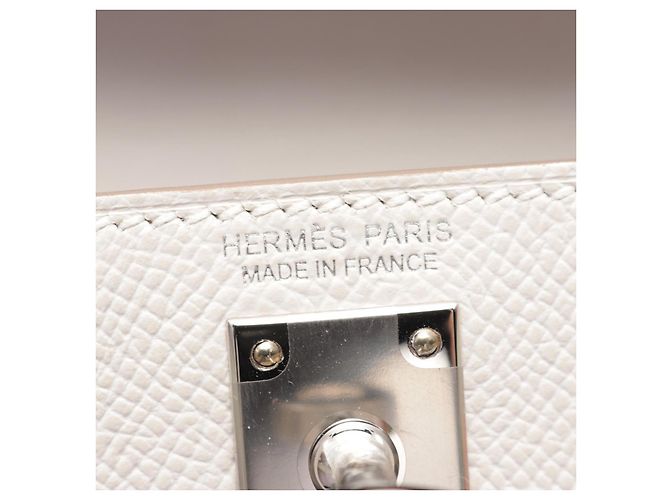 Hermès Hermes Mini Kelly 2 Tricolor Handbag White - view 4