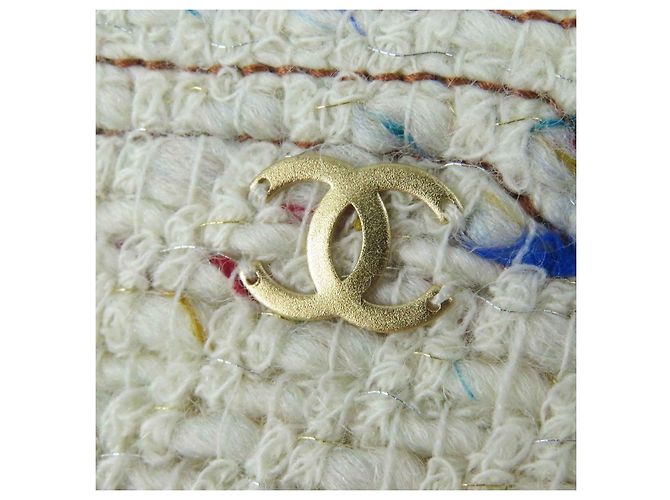 CHANEL Vintage Wolle Nylon Trapezrock 46 - Ansicht 7