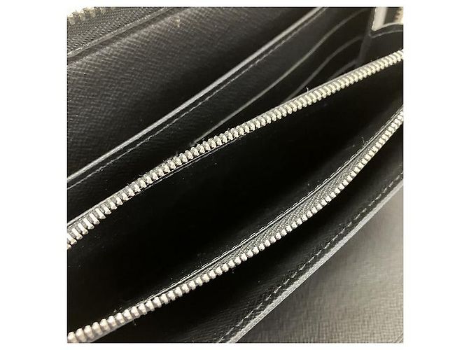 Louis Vuitton Damier Graphite Zippy Organizer Wallet N60153 Black - view 5