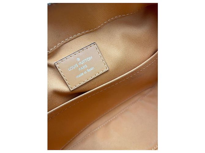 Louis Vuitton Borsa a tracolla Santa Monica Damier Ebene Marrone - vista 5