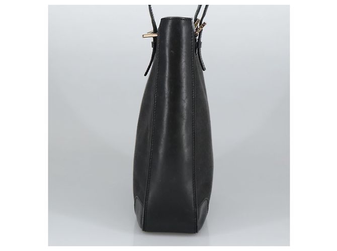 Céline Borsa a spalla in tela Macadam C di CELINE nera Auth 101150 Nero - vista 3