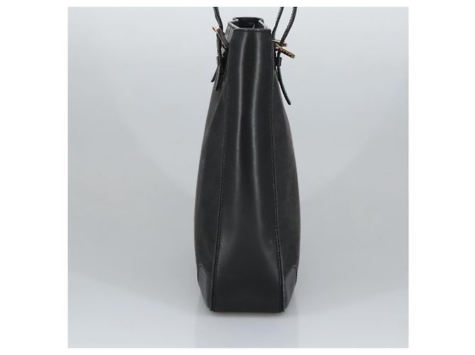 Céline Borsa a spalla in tela Macadam C di CELINE nera Auth 101150 Nero - vista 4