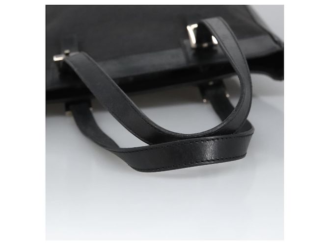 Céline Borsa a spalla in tela Macadam C di CELINE nera Auth 101150 Nero - vista 7