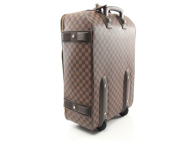 Louis Vuitton Damier Ebene Pegase 55 Carry Bag Brown - view 2