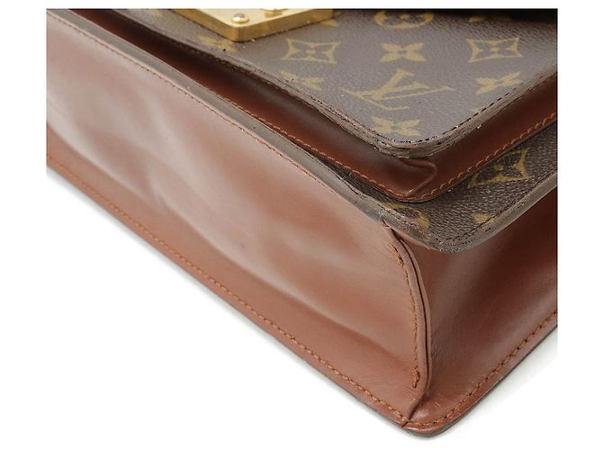 Borsa a mano Louis Vuitton Monogram Monceau 28 Marrone - vista 3