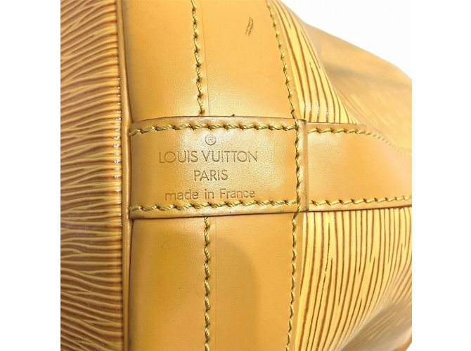 Borsa a spalla Louis Vuitton Epi Noe M44009 Giallo - vista 5