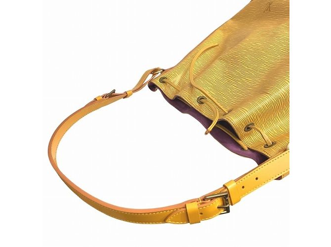 Borsa a spalla Louis Vuitton Epi Noe M44009 Giallo - vista 7