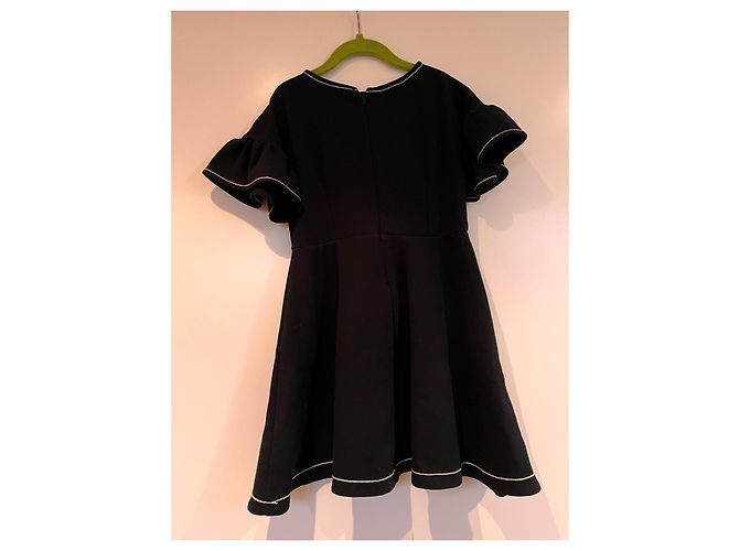 Robe en coton noir Givenchy 8 ans - vue 15