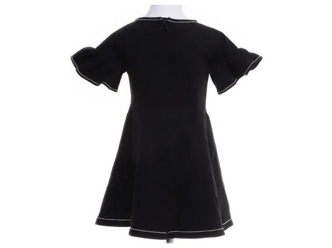 Robe en coton noir Givenchy 8 ans - vue 2