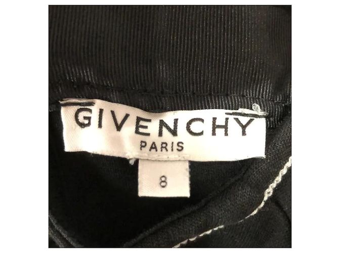 Robe en coton noir Givenchy 8 ans - vue 3