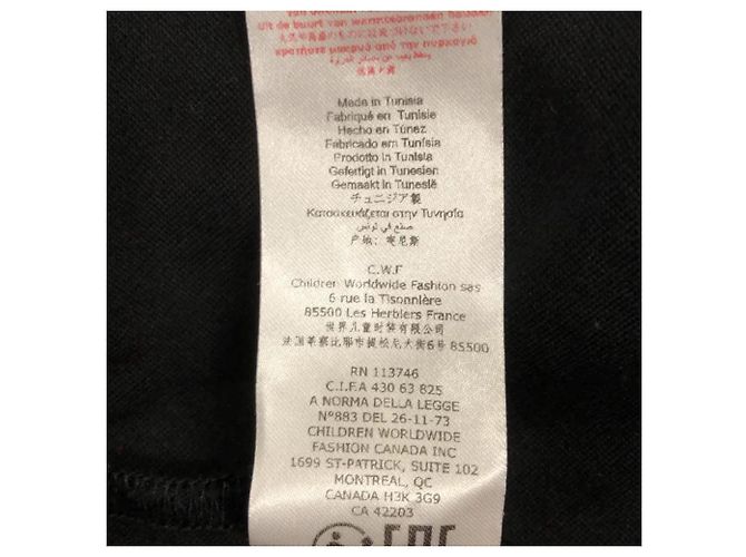 Robe en coton noir Givenchy 8 ans - vue 5