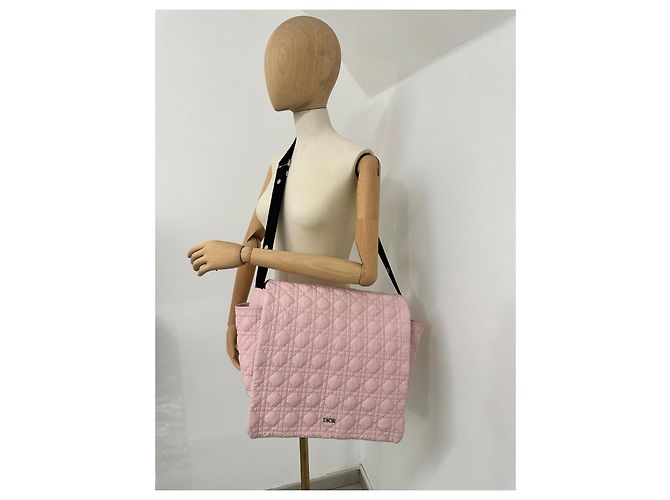 Dior borsa fasciatoio rosa - vista 9