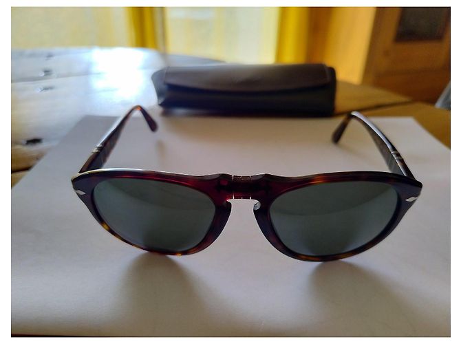 Occhiali da sole aviator in tartaruga Persol - vista 2