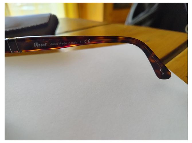 Occhiali da sole aviator in tartaruga Persol - vista 6