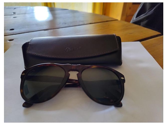 Occhiali da sole aviator in tartaruga Persol - vista 7