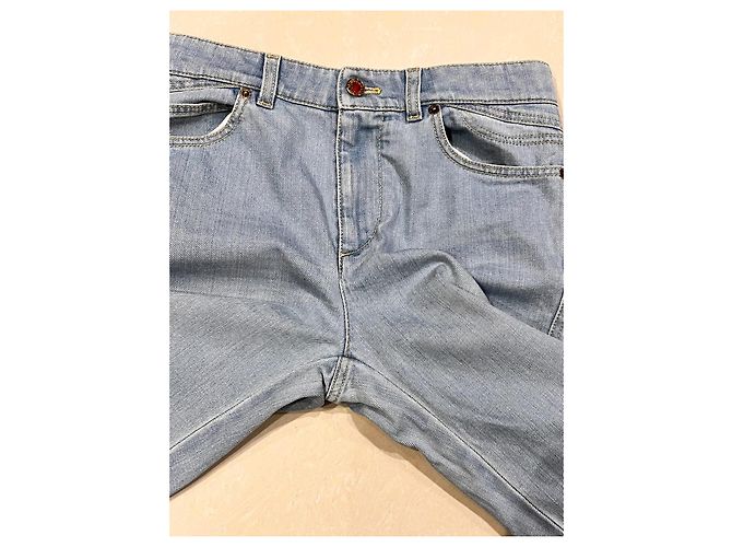 Vaqueros Louis Vuitton de denim azul 36IT - vista 15