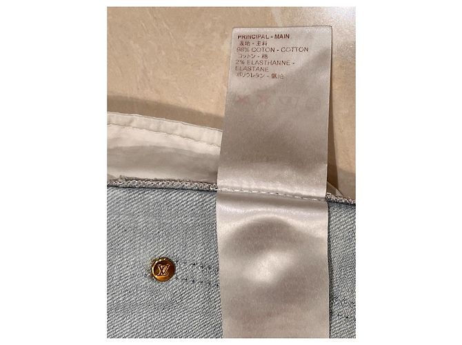 Vaqueros Louis Vuitton de denim azul 36IT - vista 18