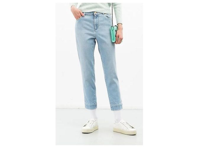 Vaqueros Louis Vuitton de denim azul 36IT - vista 4
