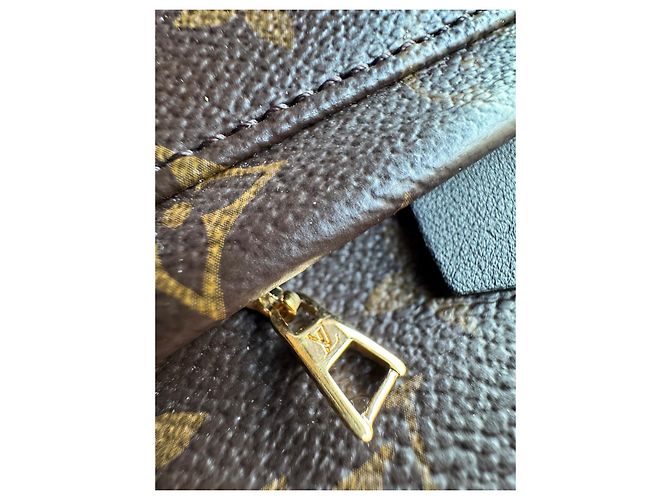 Zaino Louis Vuitton Palm Springs Marrone Scuro Pelliccia - vista 10