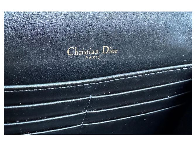 Borsa Dior My Dior Daily in pelle d'agnello nera Nero - vista 4