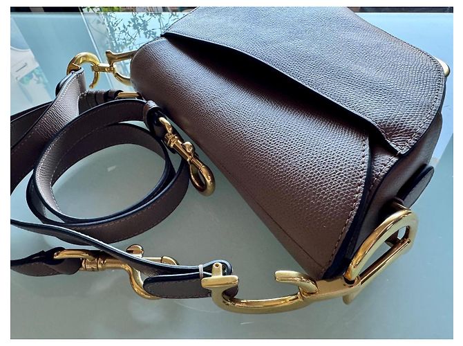 Saddle Dior Sattel mit Schultergurt Taupe - Ansicht 10