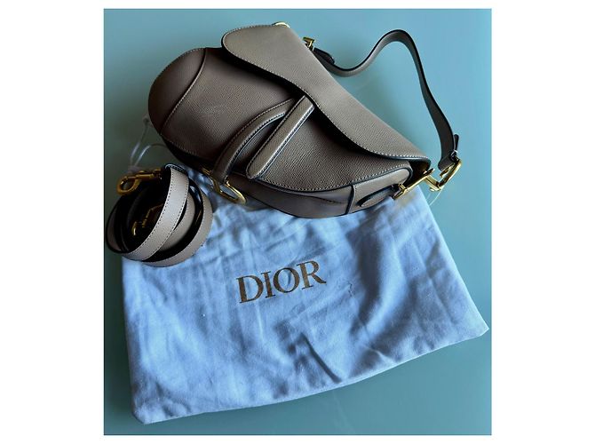 Saddle Dior Sattel mit Schultergurt Taupe - Ansicht 11