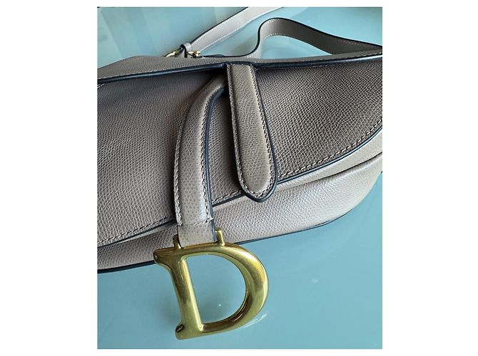 Saddle Dior Sattel mit Schultergurt Taupe - Ansicht 4
