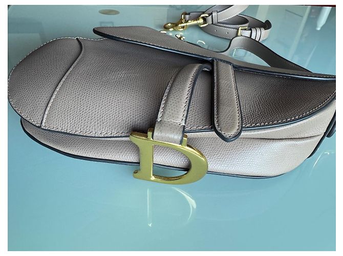 Saddle Dior Sattel mit Schultergurt Taupe - Ansicht 8