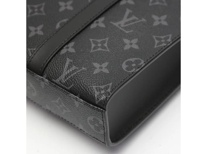 Borsa tote Monogram Eclipse Louis Vuitton Nero Monogramma - vista 10