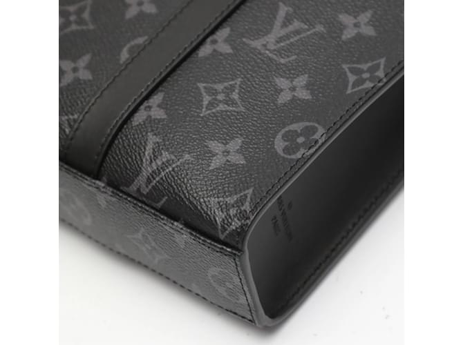 Borsa tote Monogram Eclipse Louis Vuitton Nero Monogramma - vista 8