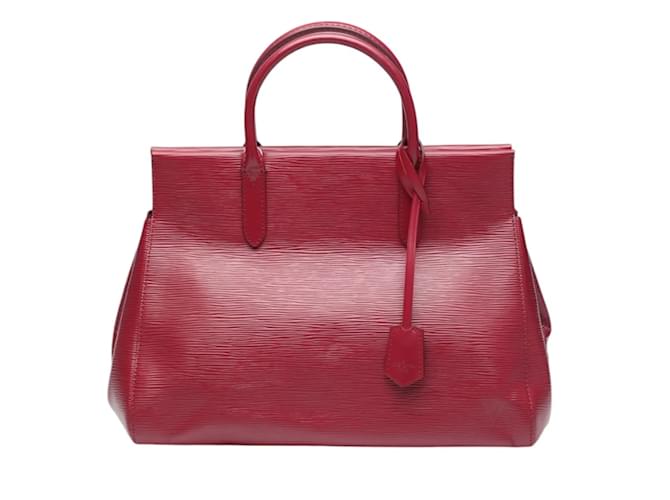 Borsa Louis Vuitton Epi Marly MM Rosso Fuschia - vista 2