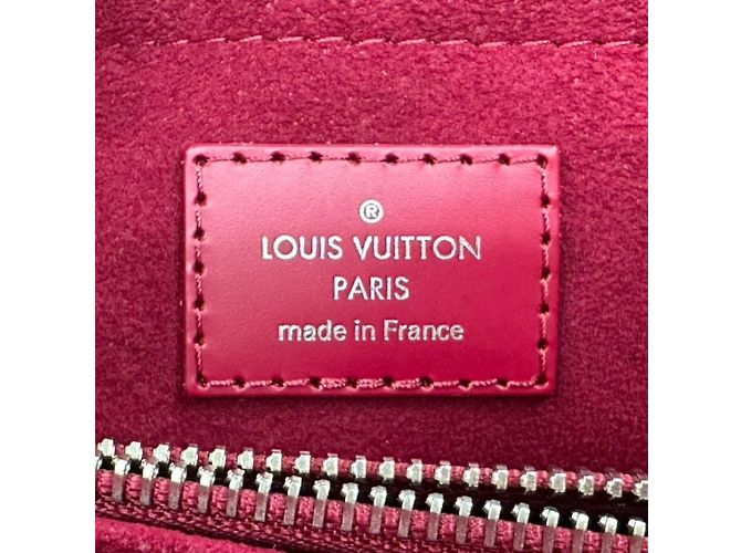 Borsa Louis Vuitton Epi Marly MM Rosso Fuschia - vista 20
