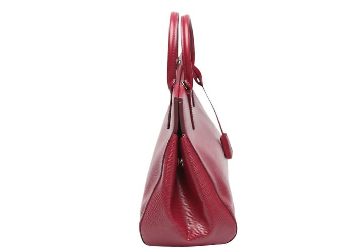 Borsa Louis Vuitton Epi Marly MM Rosso Fuschia - vista 4