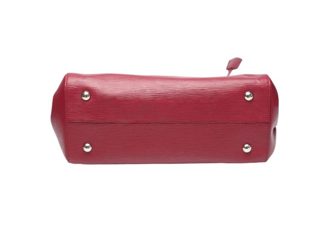 Borsa Louis Vuitton Epi Marly MM Rosso Fuschia - vista 6