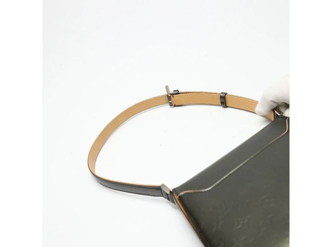 Louis Vuitton Monogram Mat Shoulder Bag Black - view 10