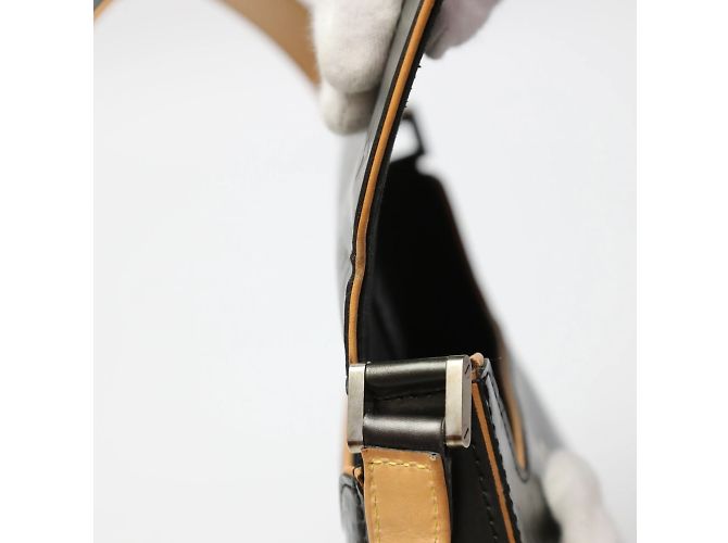 Louis Vuitton Monogram Mat Shoulder Bag Black - view 15