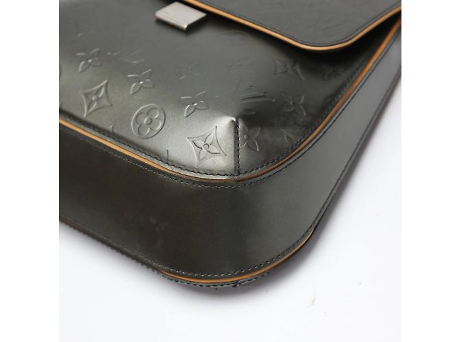 Louis Vuitton Monogram Mat Shoulder Bag Black - view 18