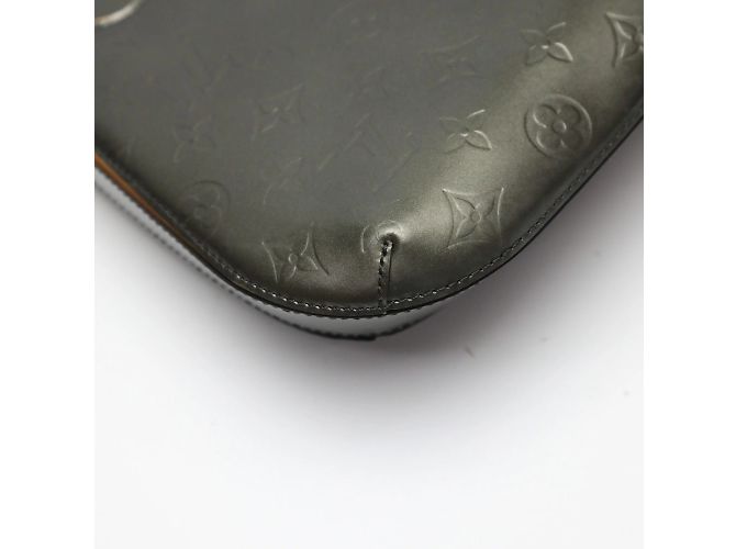 Louis Vuitton Monogram Mat Shoulder Bag Black - view 19