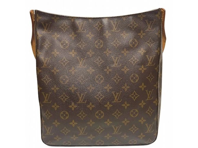 Borsa a spalla Louis Vuitton Monogram Looping GM M51145 Marrone - vista 2