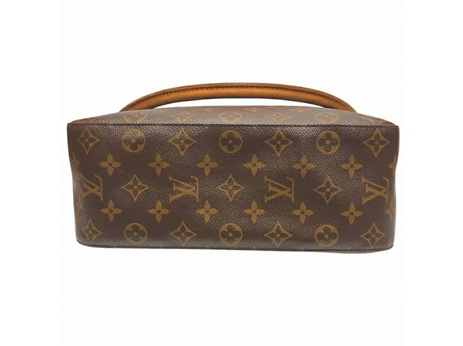 Borsa a spalla Louis Vuitton Monogram Looping GM M51145 Marrone - vista 3