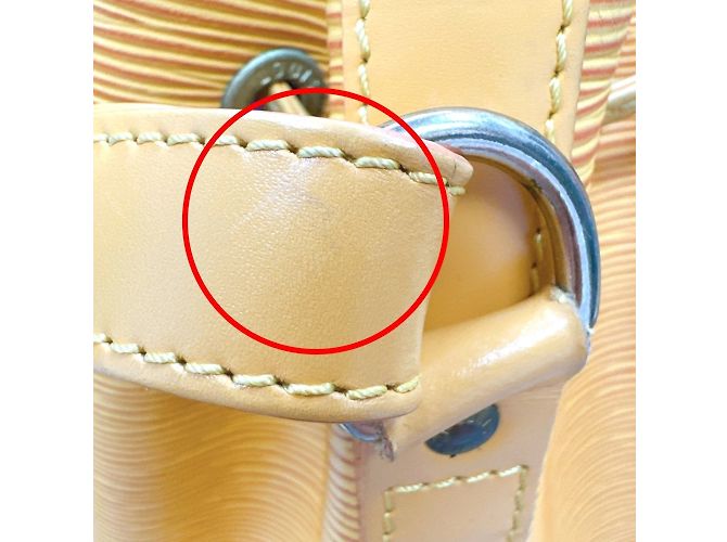 Noe Borsa a Spalla Petit Noé Epi Louis Vuitton Giallo - vista 17